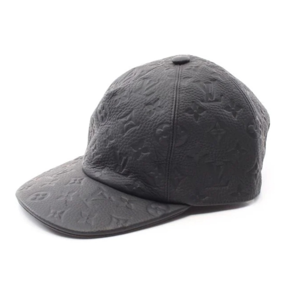 Louis Vuitton leather hat